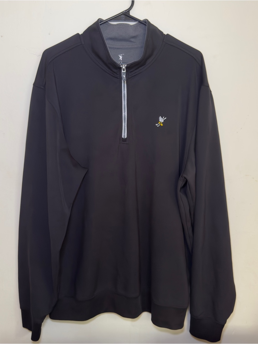 Fairway & Greene F&G Tech 1/4 Zip Golf Pullover Black XXL